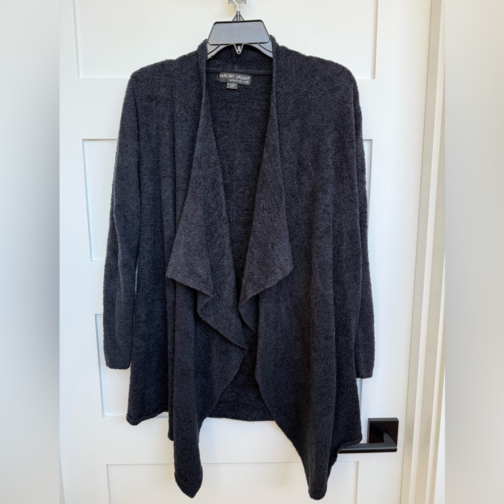 Barefoot Dreams Bamboo Chic Lite Open Waterfall Front Cardigan S/M